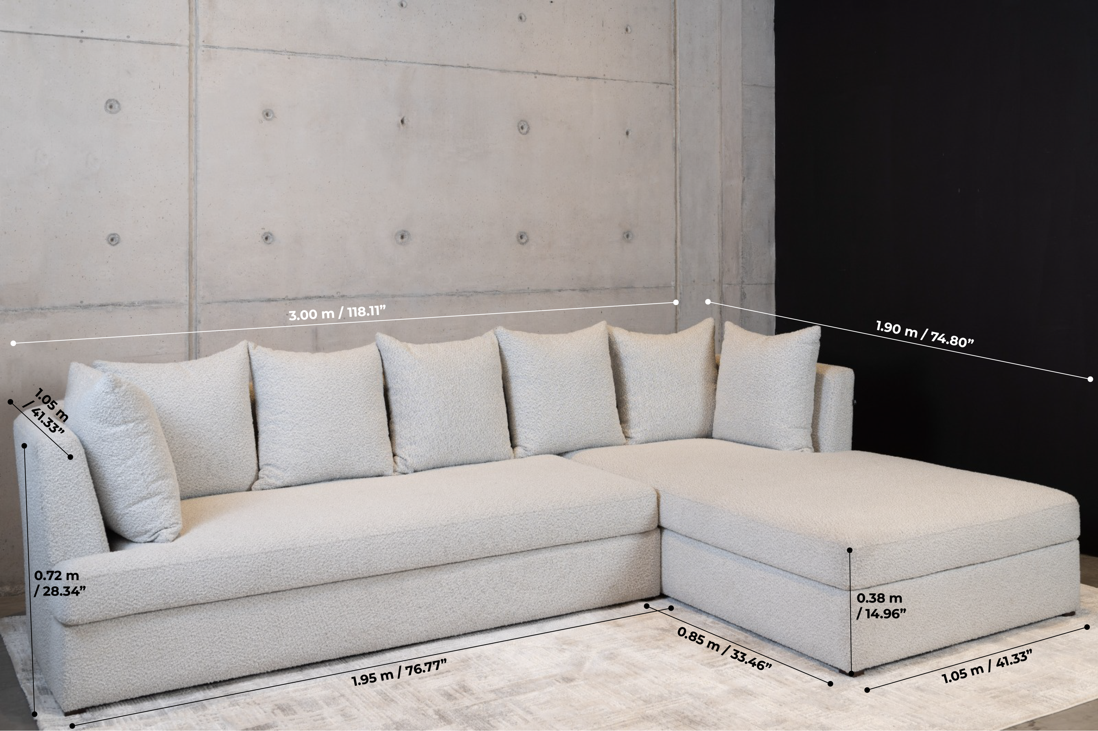 Chaise lounge Athenas