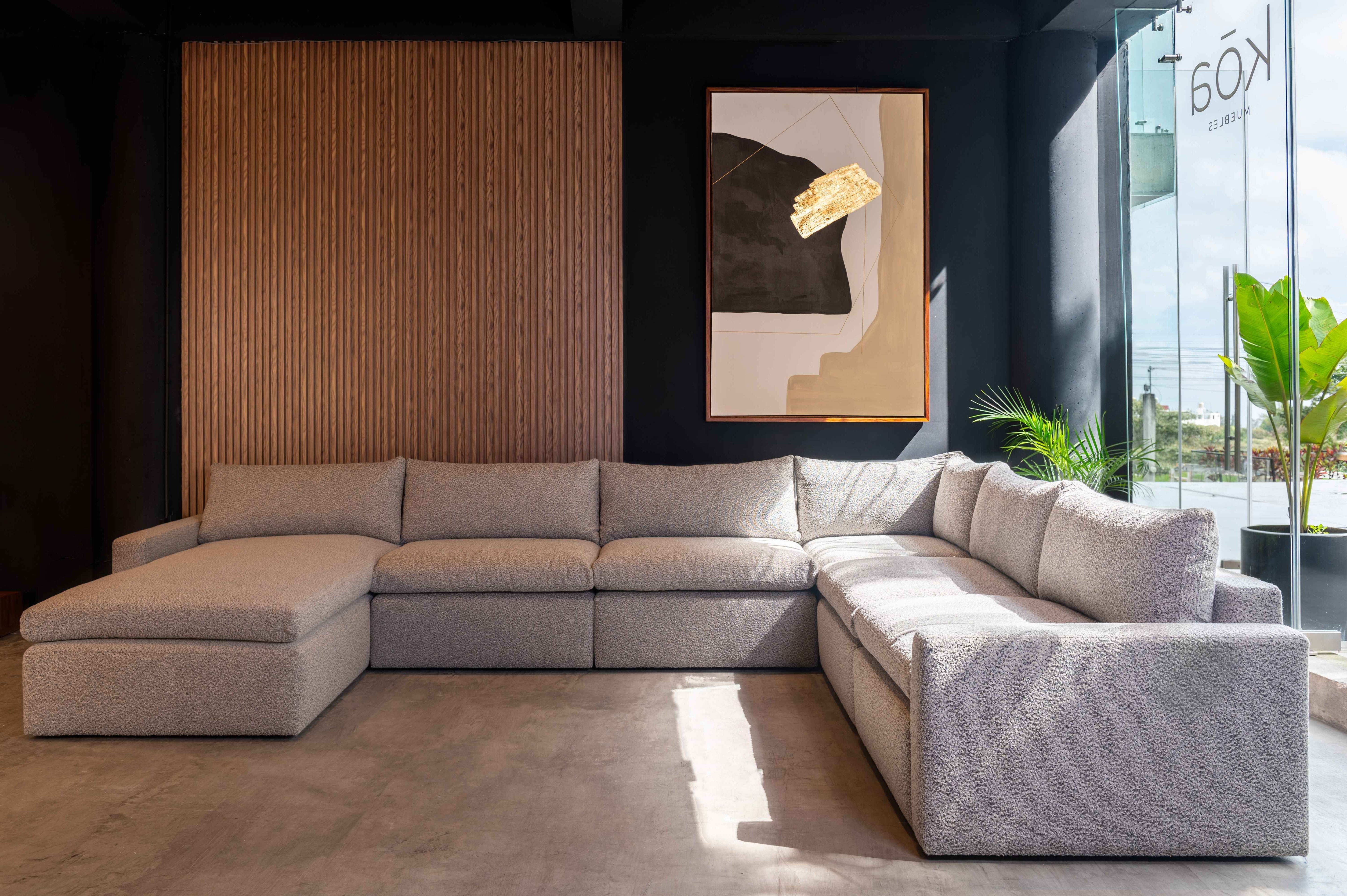 Sala Modular Nuvola – Sala Esquinera Moderna y Funcional para Hogar