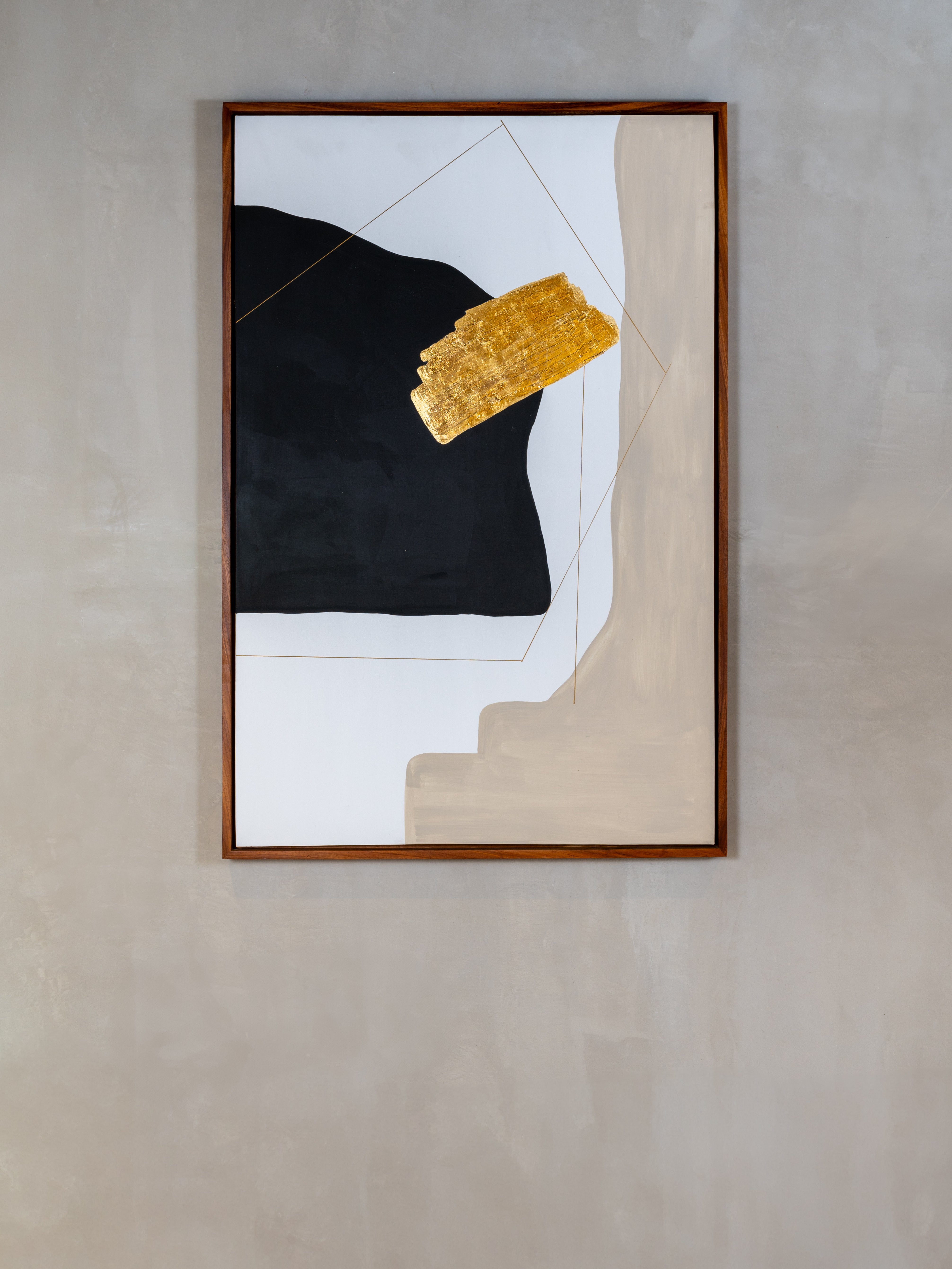 Cuadro Quarter Black Palermo